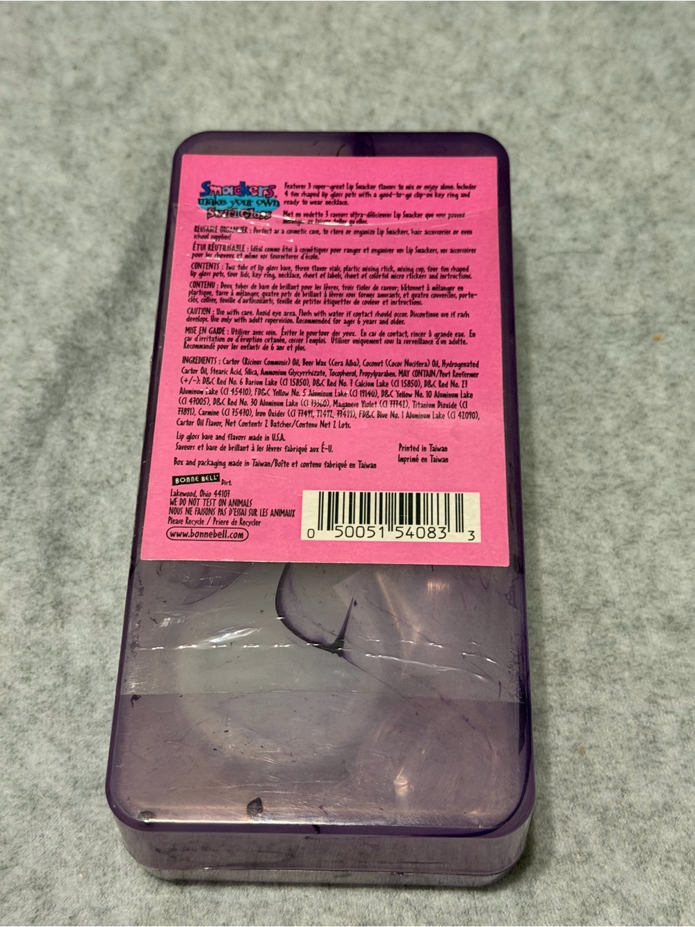 Y2K NIB Smackers Make Your Own Swirl Gloss Kit - SEALED - RARE - VERY HTF - Picture 3 of 6